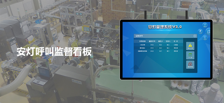 触摸屏体机65寸专用安灯呼叫信息管理系统