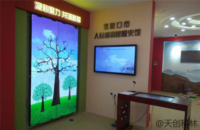 城市规划馆展馆触控体机 (1)